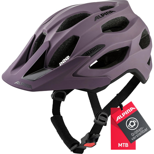 ALPINA Carapax 2.0 MTB bicycle helmet, Orchid matt, 52-57 cm - A9725151