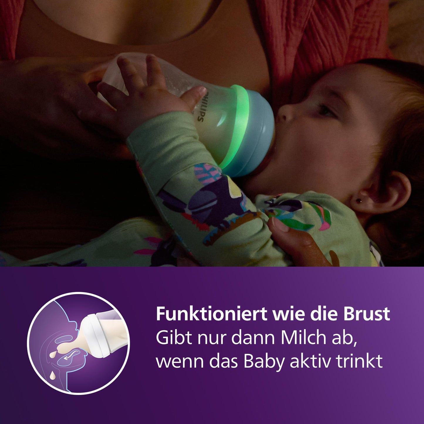 Philips Avent Natural Response Nighttime Set