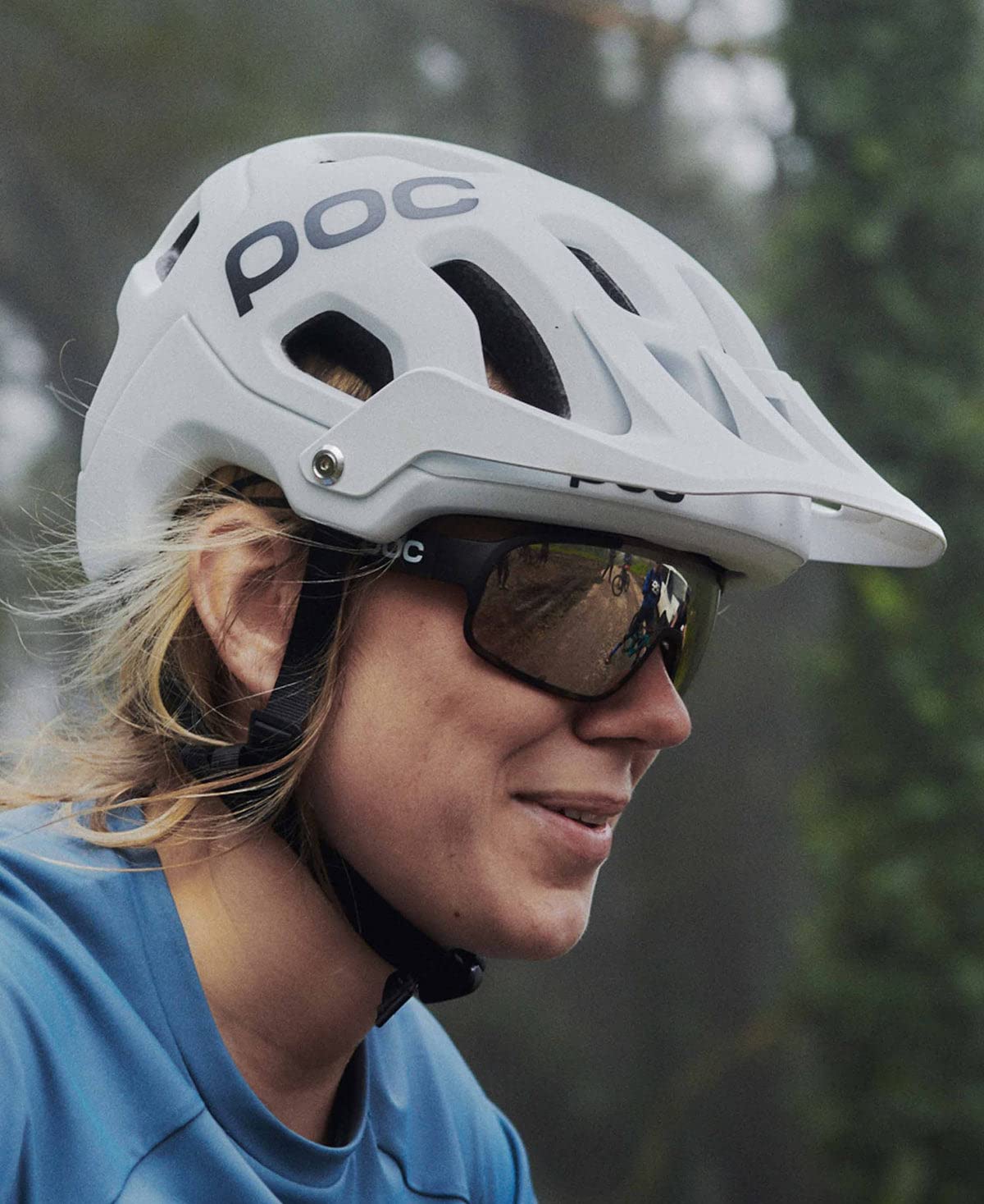 POC Tectal bicycle helmet - maximum protection and excellent ventilation for demanding trail and enduro adventures - PC105171036MED1