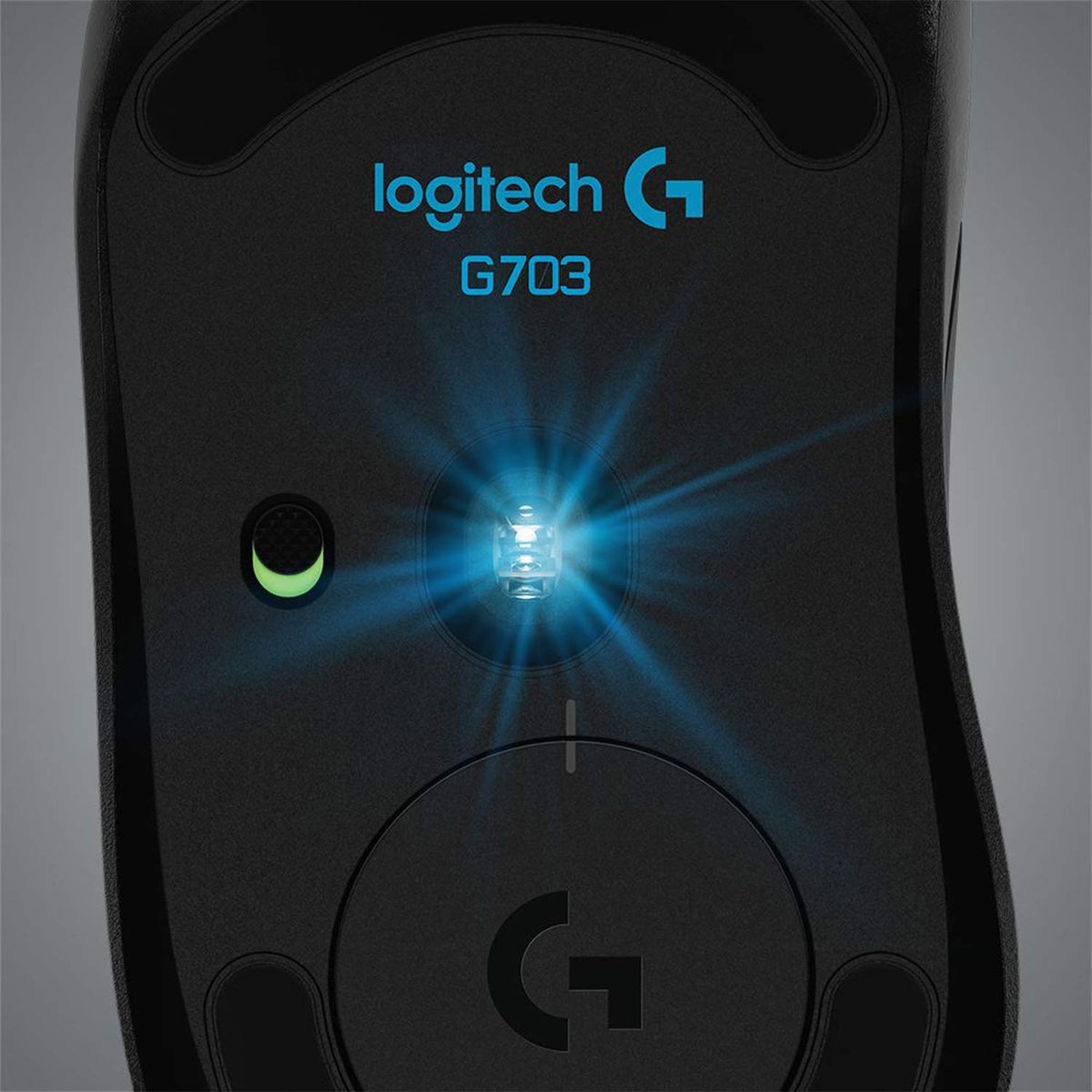 Logitech G703 LIGHTSPEED wireless gaming mouse with HERO 25K DPI sensor - 910-005640