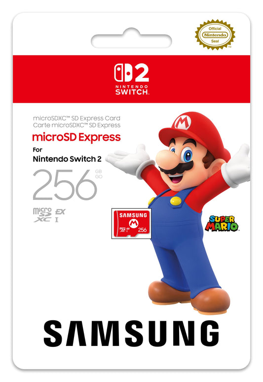 256 GB Samsung microSD Express Card (Nintendo Edition) - 10016156