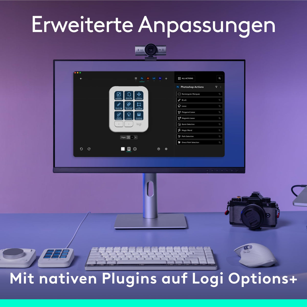 Logitech MX Creative Console, Programmable Keypad - 920-012932