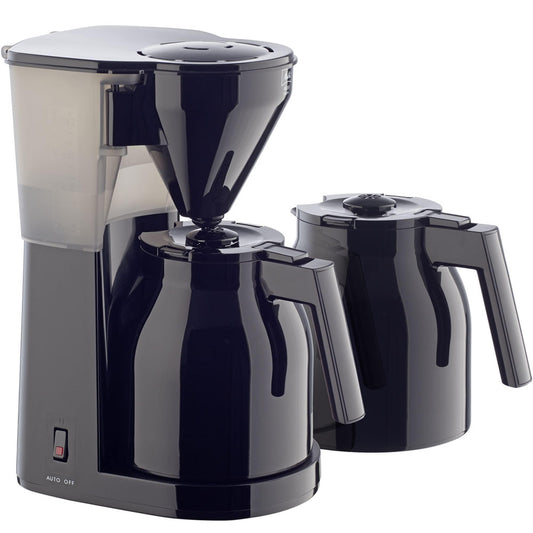 Melitta Easy Therm – filter coffee machine with double thermal jug, for up to 8 cups of coffee, in black - 1023-061