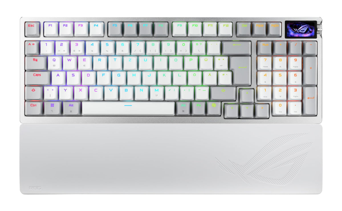 ASUS ROG Azoth 96 HE White Analog Gaming Keyboard - 90MP040H-BKDA30