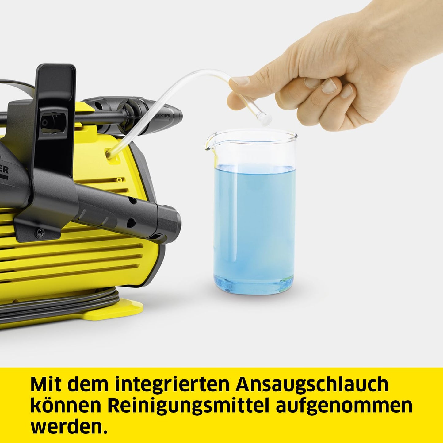Kärcher high-pressure cleaner K 3 Horizontal Plus, pressure: max. 120 bar, delivery rate: 380 l/h, area performance: 25 m²/h, weight: 4.8 kg, high-pressure hose and gun, dirt blaster, jet lance - 1.602-823.0