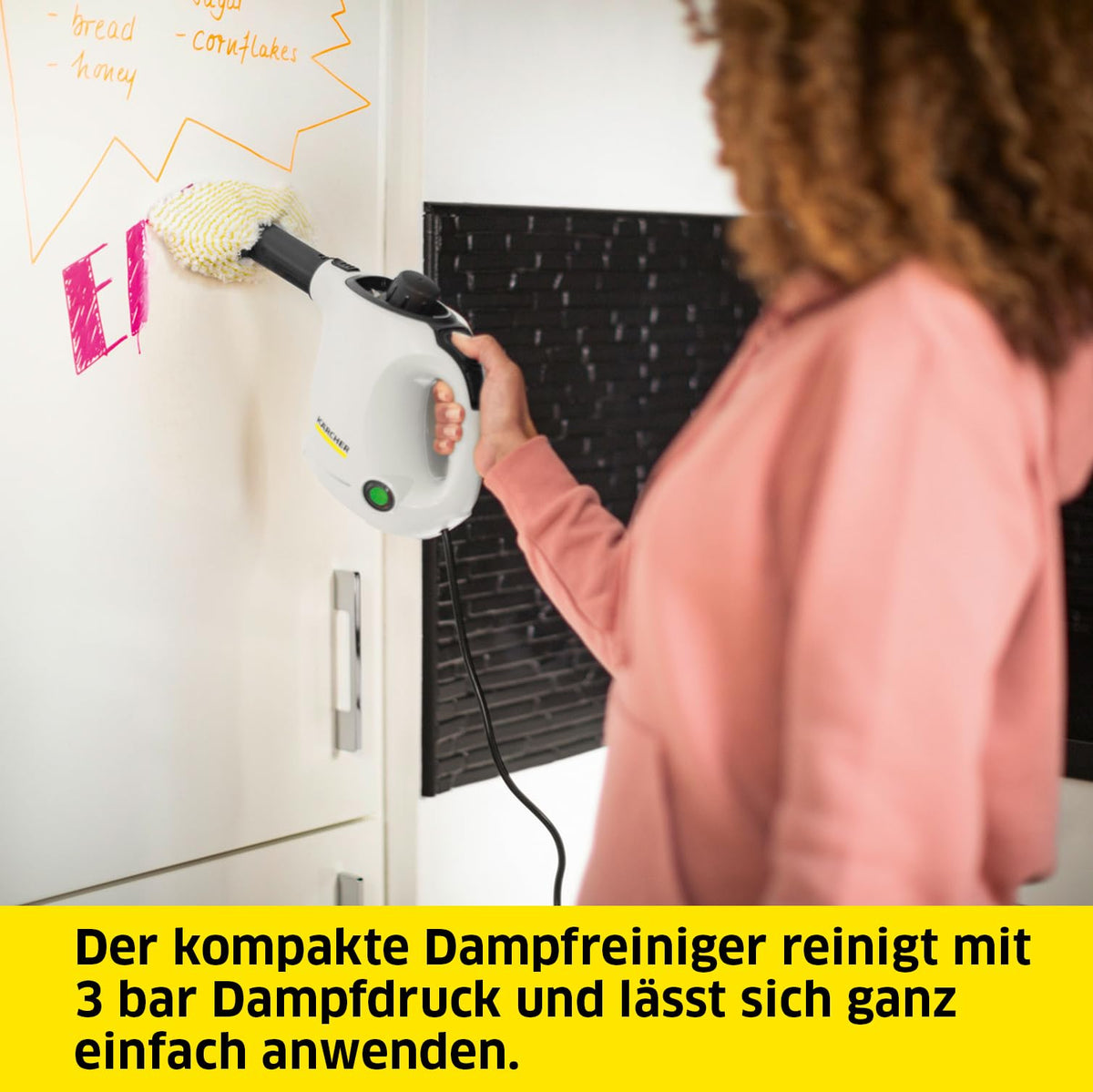 Kärcher Steam Cleaner SC 1, Steam Pressure: 3 bar, Heating Time: 3 min - 1.516-400.0