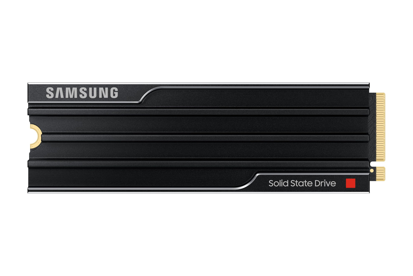 Samsung 9100 PRO Heatsink NVMe M.2 SSD, 2TB, PCIe 5.0, 14,700 MB/s Read, 13,400 MB/s Write, Internal SSD for PC and Console Gaming and Video Editing, Black, MZ-VAP2T0CW