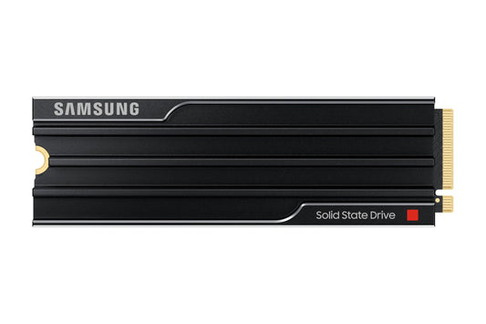 Samsung 9100 PRO Heatsink NVMe M.2 SSD, 2TB, PCIe 5.0, 14,700 MB/s Read, 13,400 MB/s Write, Internal SSD for PC and Console Gaming and Video Editing, Black, MZ-VAP2T0CW