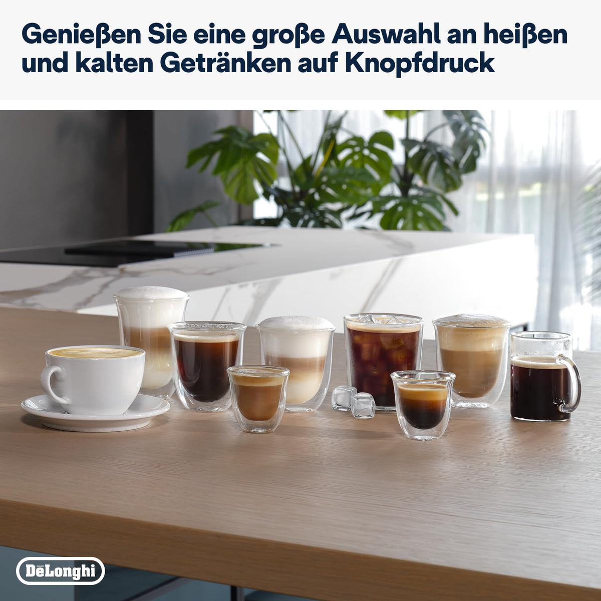 De'Longhi Magnifica Plus - aparat de cafea complet 18 băuturi argintiu negru - ECAM322.70.SB