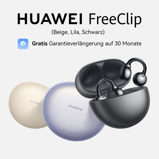 HUAWEI FreeClip Wireless Headphones, Purple - 55037246