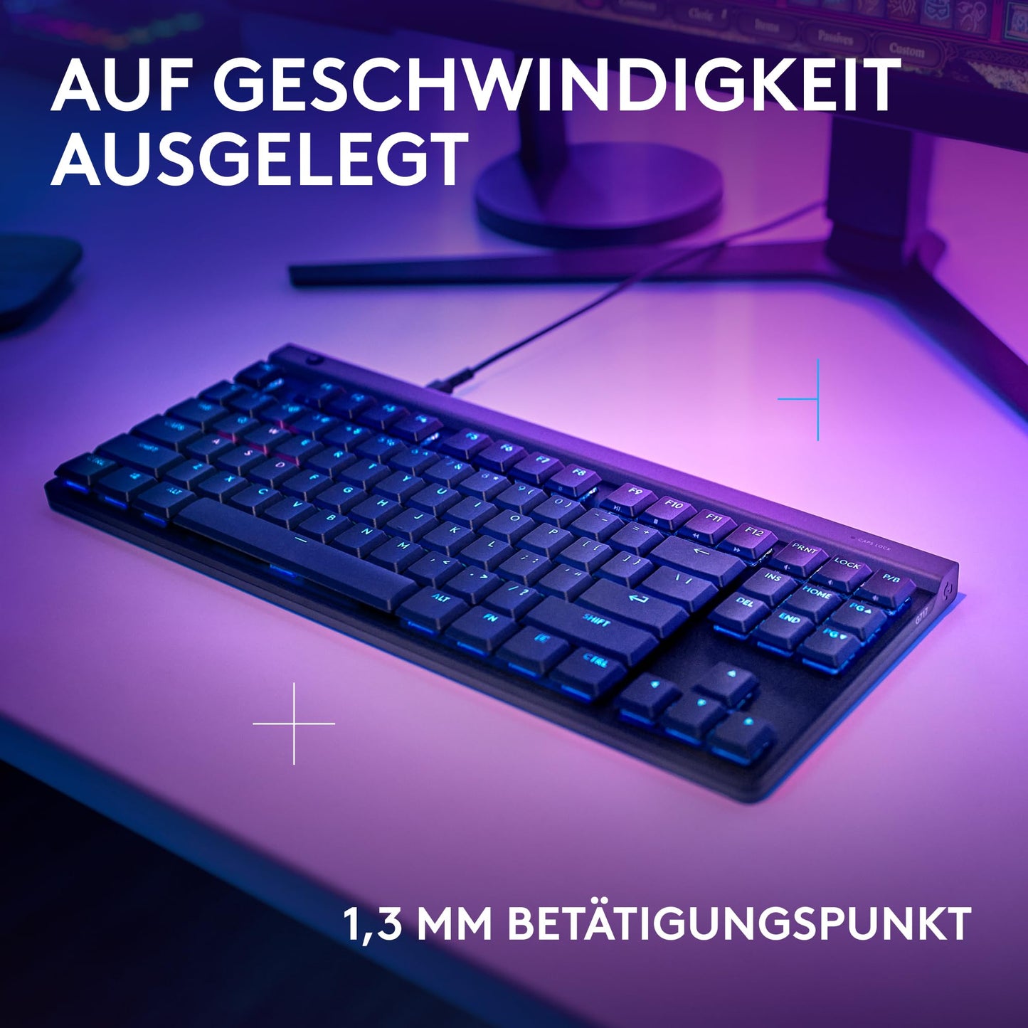 Logitech G G515 TKL Wired Flat Gaming Keyboard - 920-012876