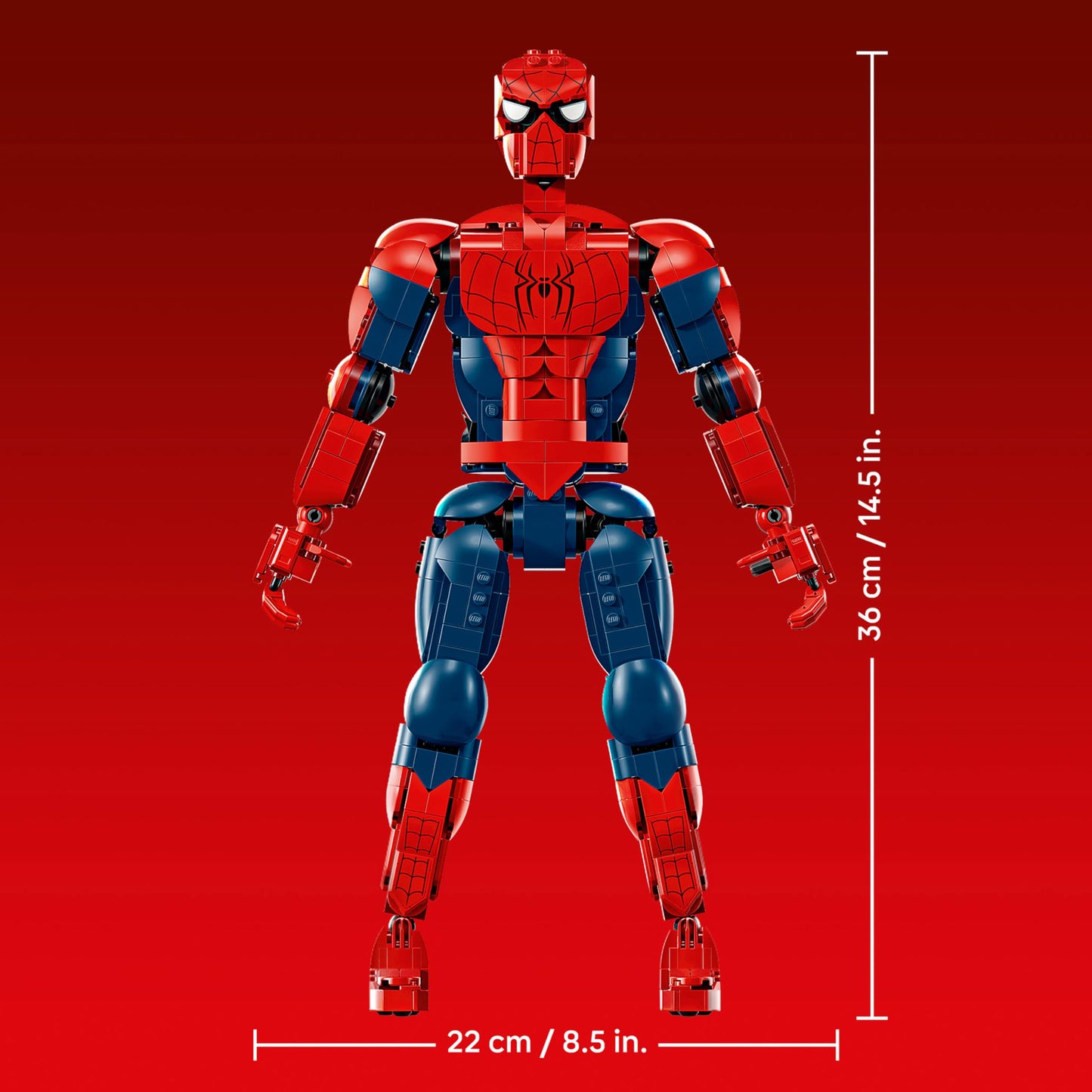 LEGO | Marvel Spider-Man figure - superhero toy including minifigure to collect - DIY decoration - gift for boys aged 12 and over and young film fans - 76346