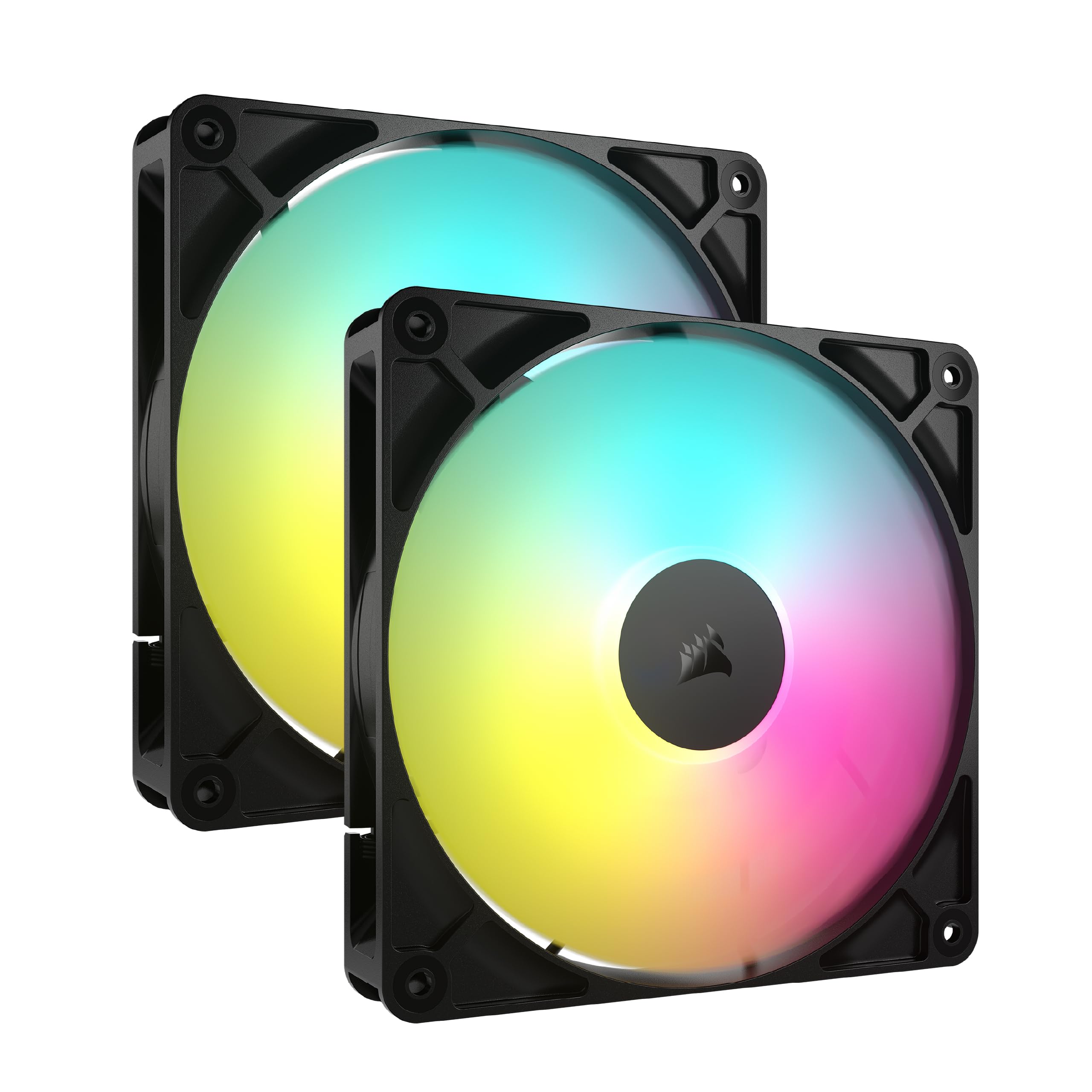 Ventola - Corsair - Rs140 Argb - 140 Mm - Confezione Da 2 - Controllo Pwm - CO-9050183-WW