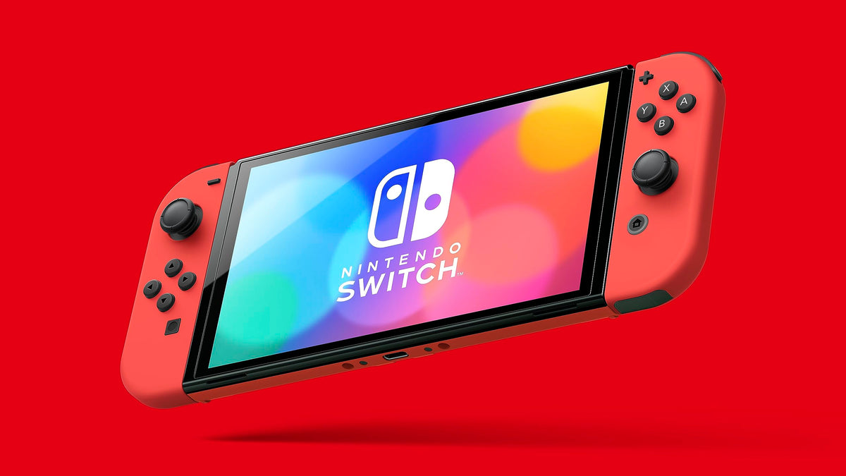 Nintendo Switch (OLED Model) - Mario Edition (red) - 10011772