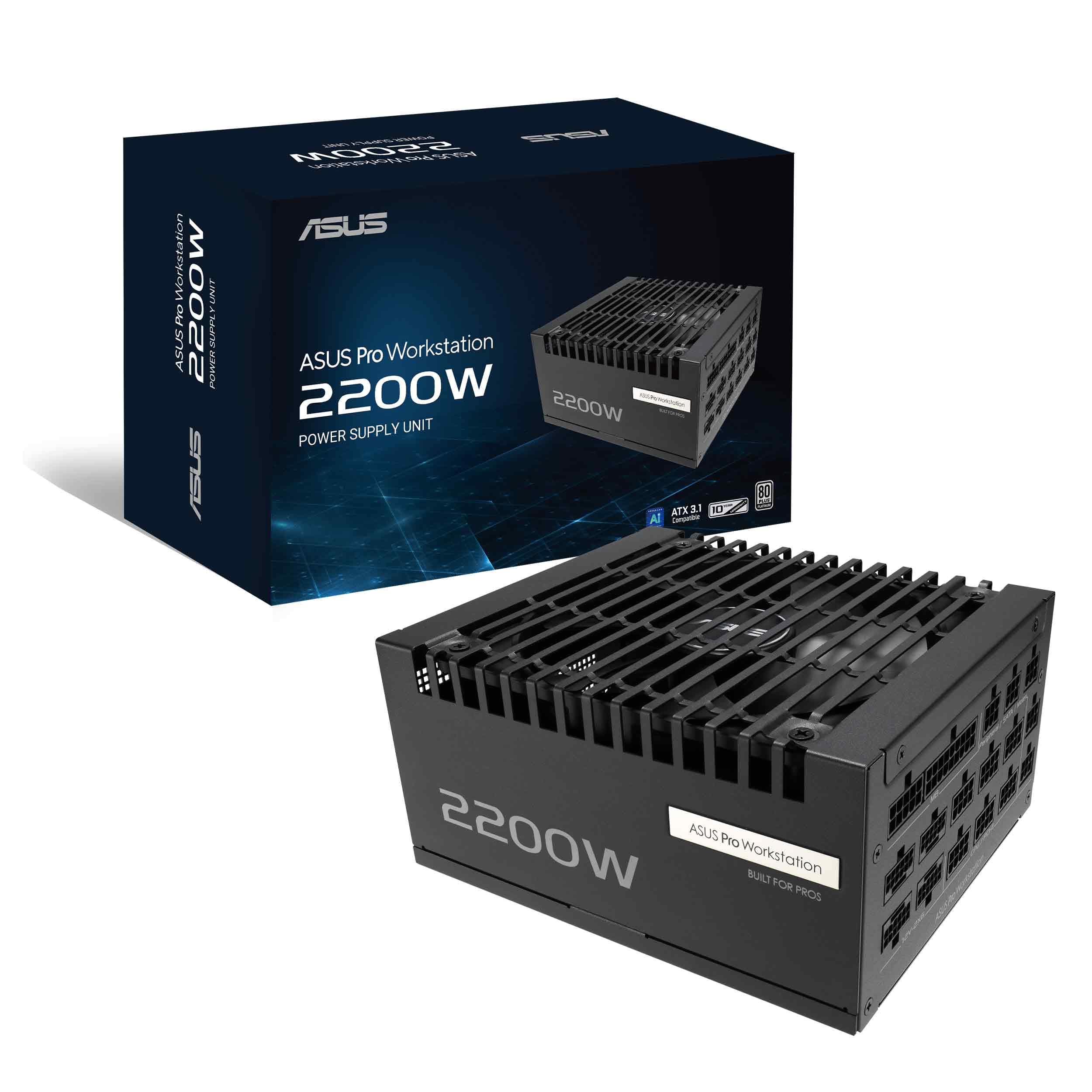 ASUS Pro WS 2200W Platinum Workstation Power Supply - 90YE00Z1-B0NA00