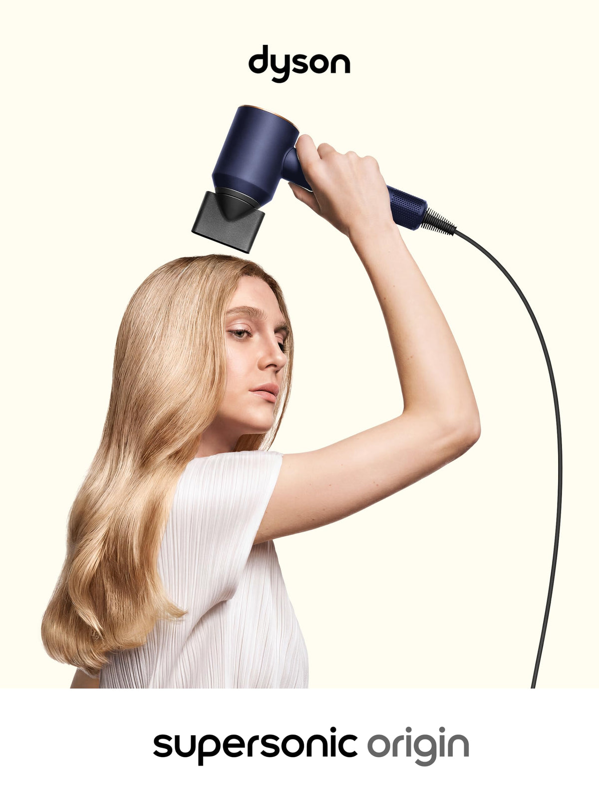 Dyson Supersonic™ Hair Dryer, 1600 W, Night Blue and Copper, wired - 647677-01