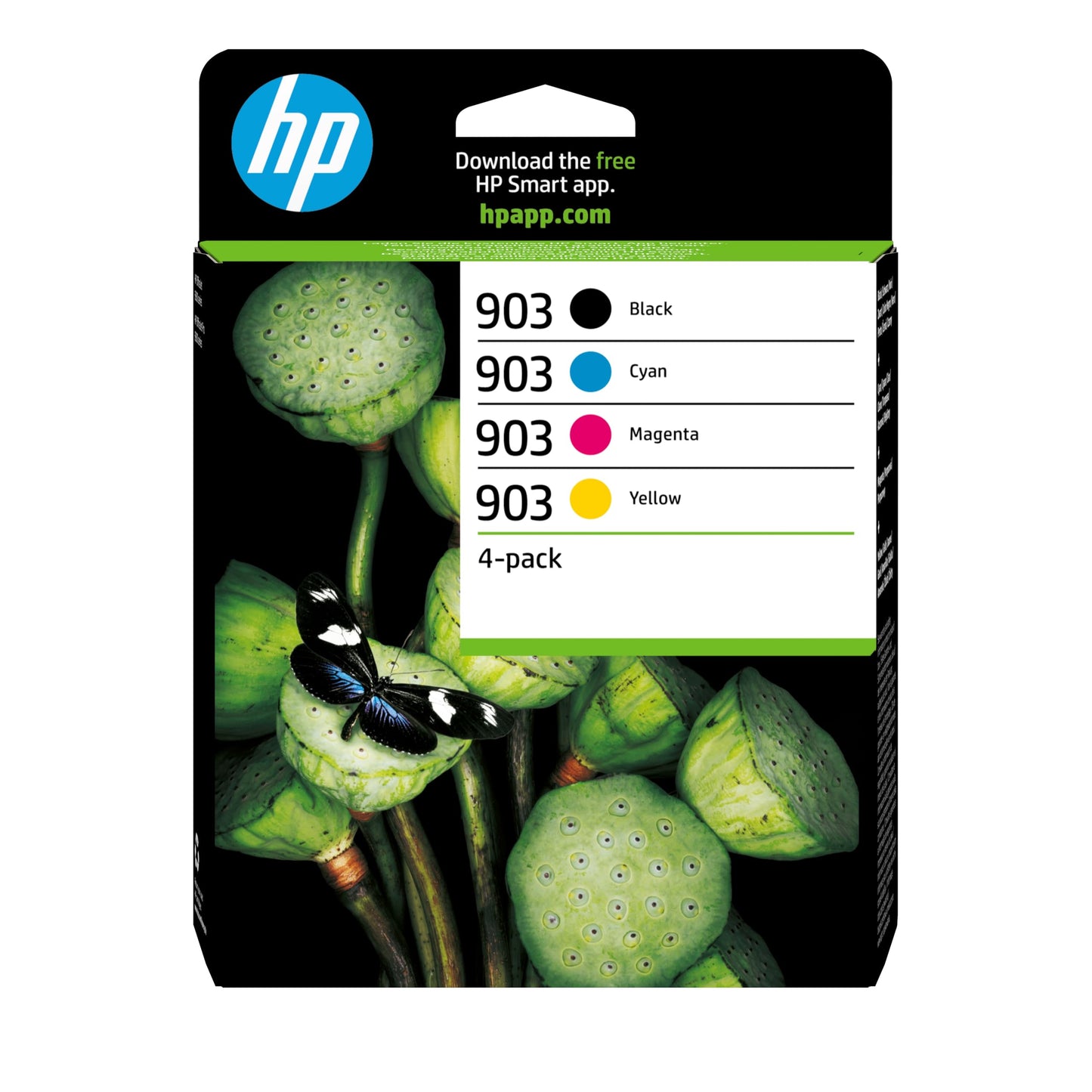 HP 903 4-Pack CMYK(4) Original Combo Ink Cartridge - 6ZC73AE#LS1