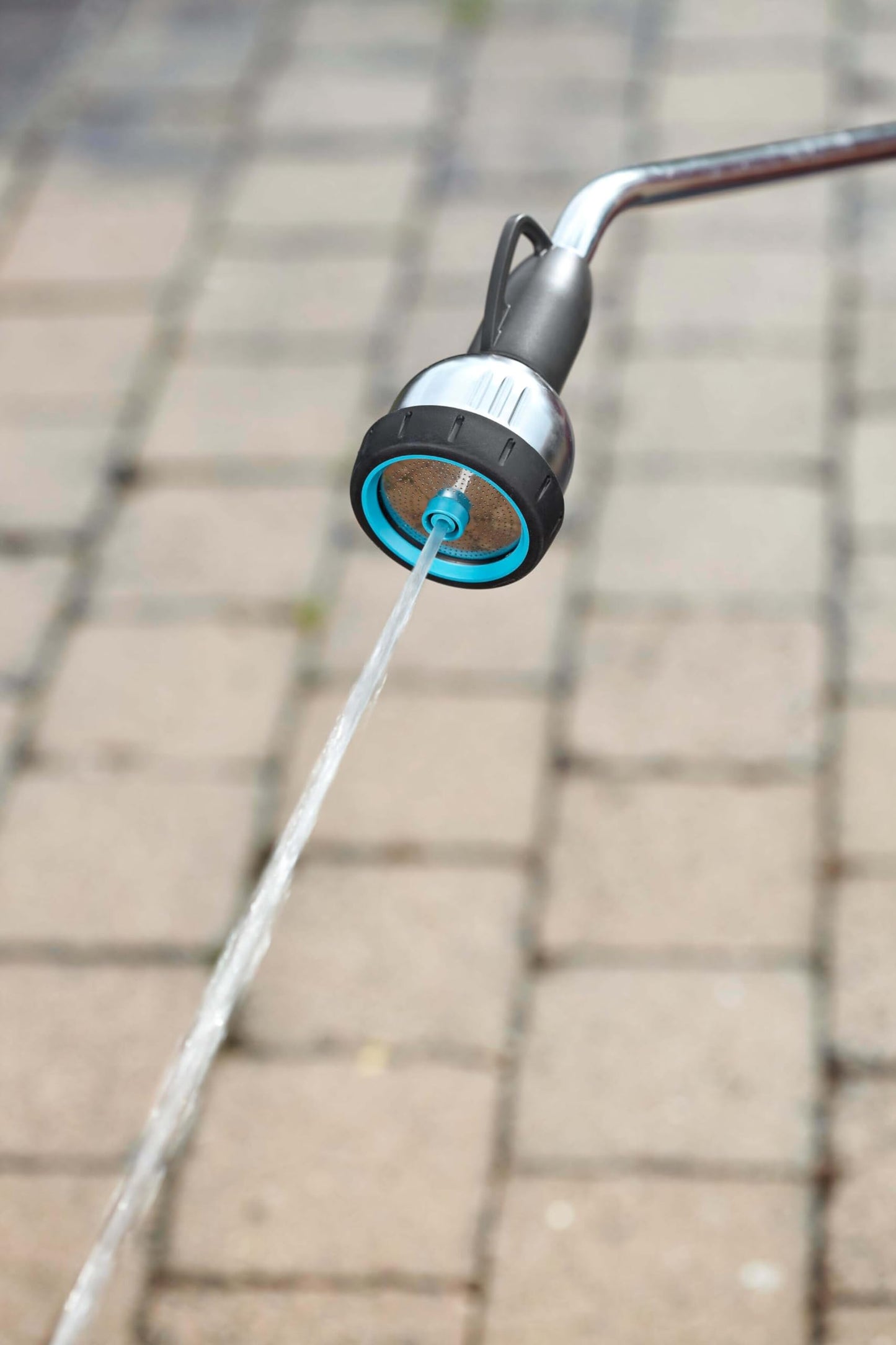 Gardena Premium watering wand: Robust garden shower for watering and cleaning, 90 cm long, 3 jet types, one-handed operation, frost protection (18336-88)