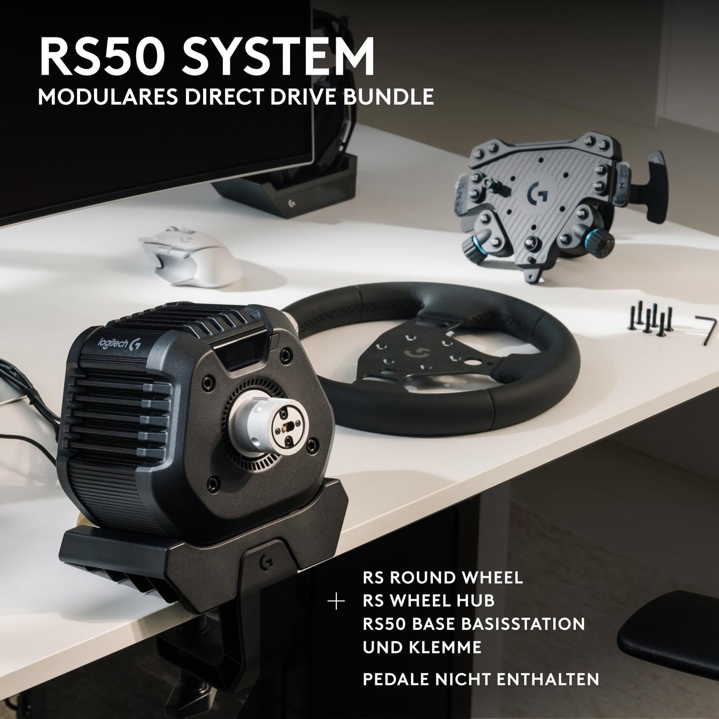 Logitech G RS50 System RS QR Racing Adapter
