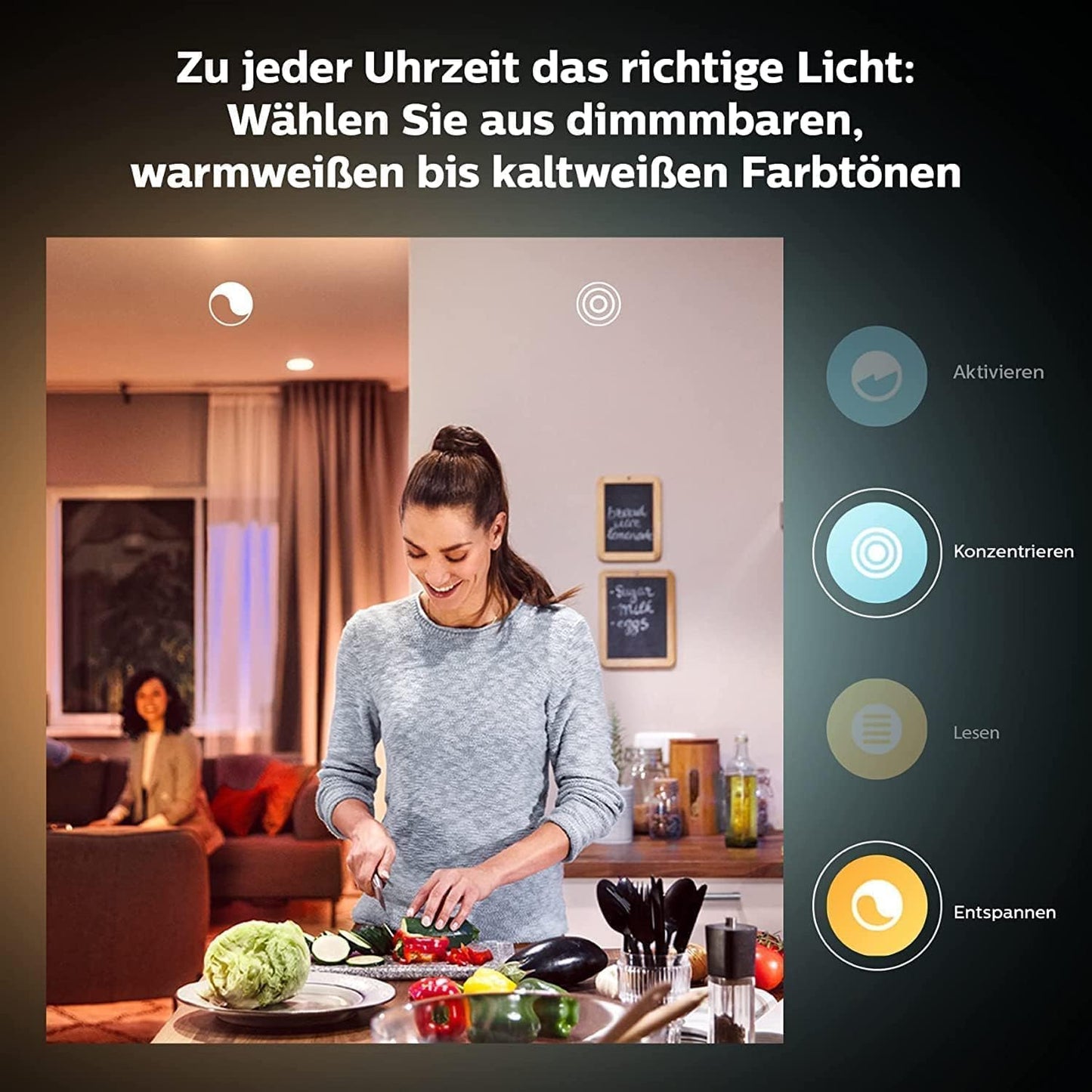 Philips Hue White & Color Ambiance GU10 LED spot pack of 3 (350 lm), dimmable LED lamps for the Hue lighting system with 16 million colors, smart light control via voice and app - 929001953115