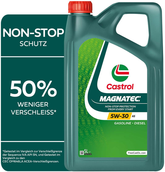 Castrol MAGNATEC 5W-30 A5 engine oil, 5L - 15F909