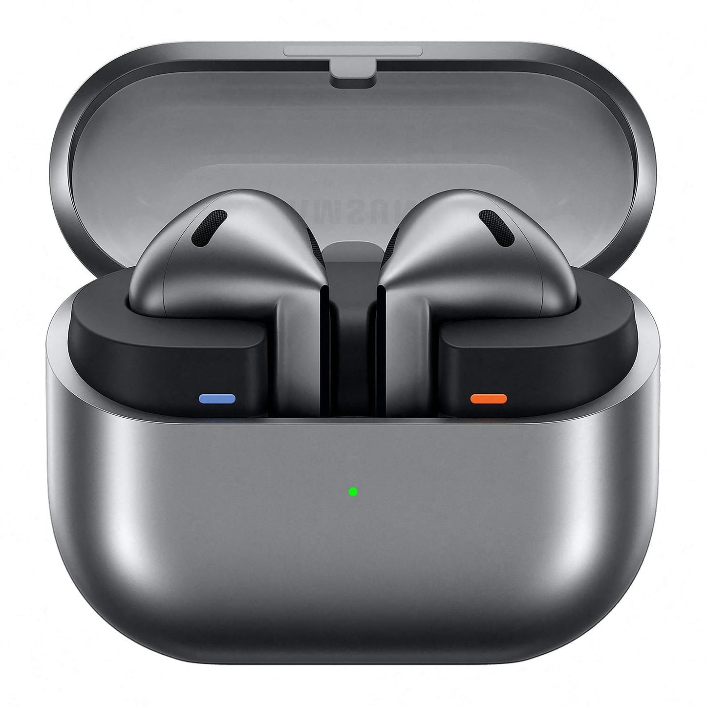 Samsung Galaxy Buds3 Wireless Bluetooth Headphones, Active Noise Canceling (ANC), Adaptive Noise Cancellation, In-Ear Headphones with 360 Audio, Silver, Incl. Anymode Clear Case - F-R530NZAADBT