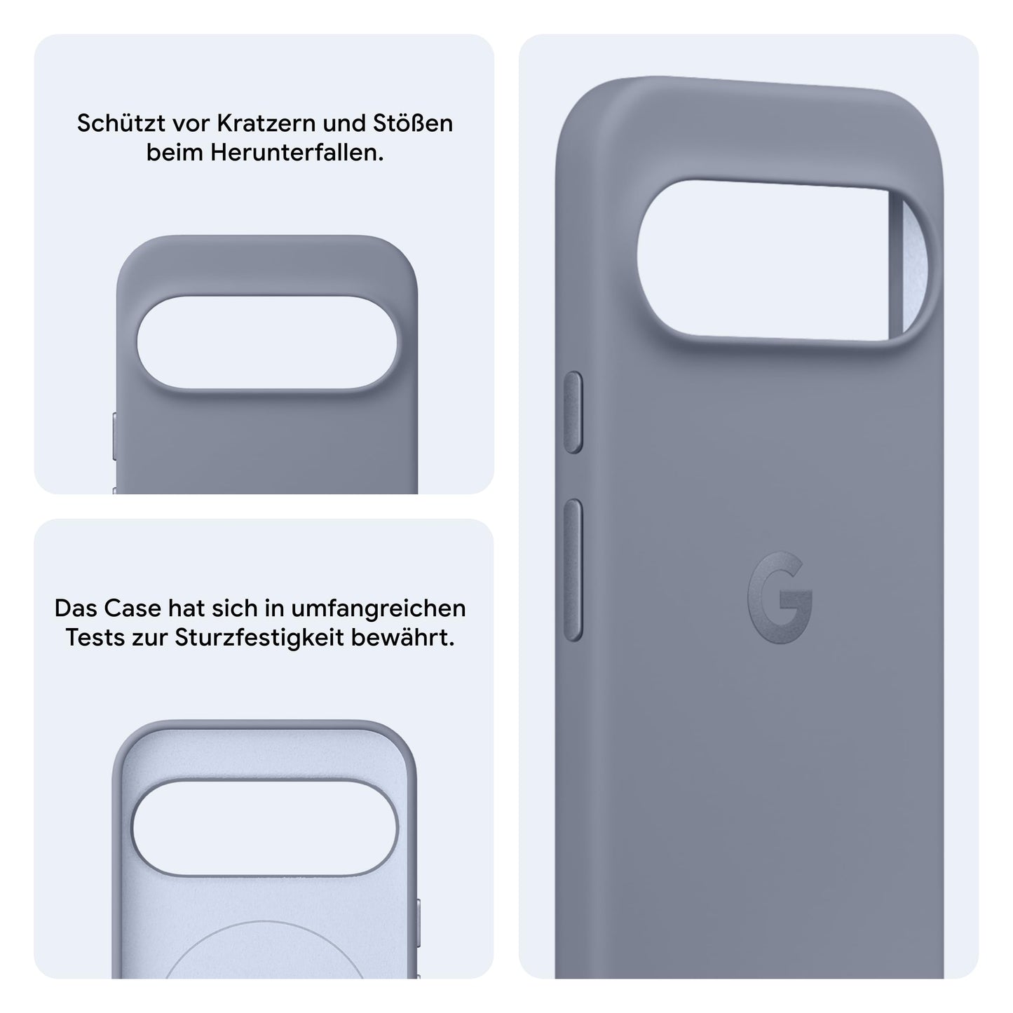 Case with Pixelsnap for Google Pixel 10 Pro XL - Long-lasting protection - ONE case for all cases - Obsidian (Made by Google) - GA09831-WW