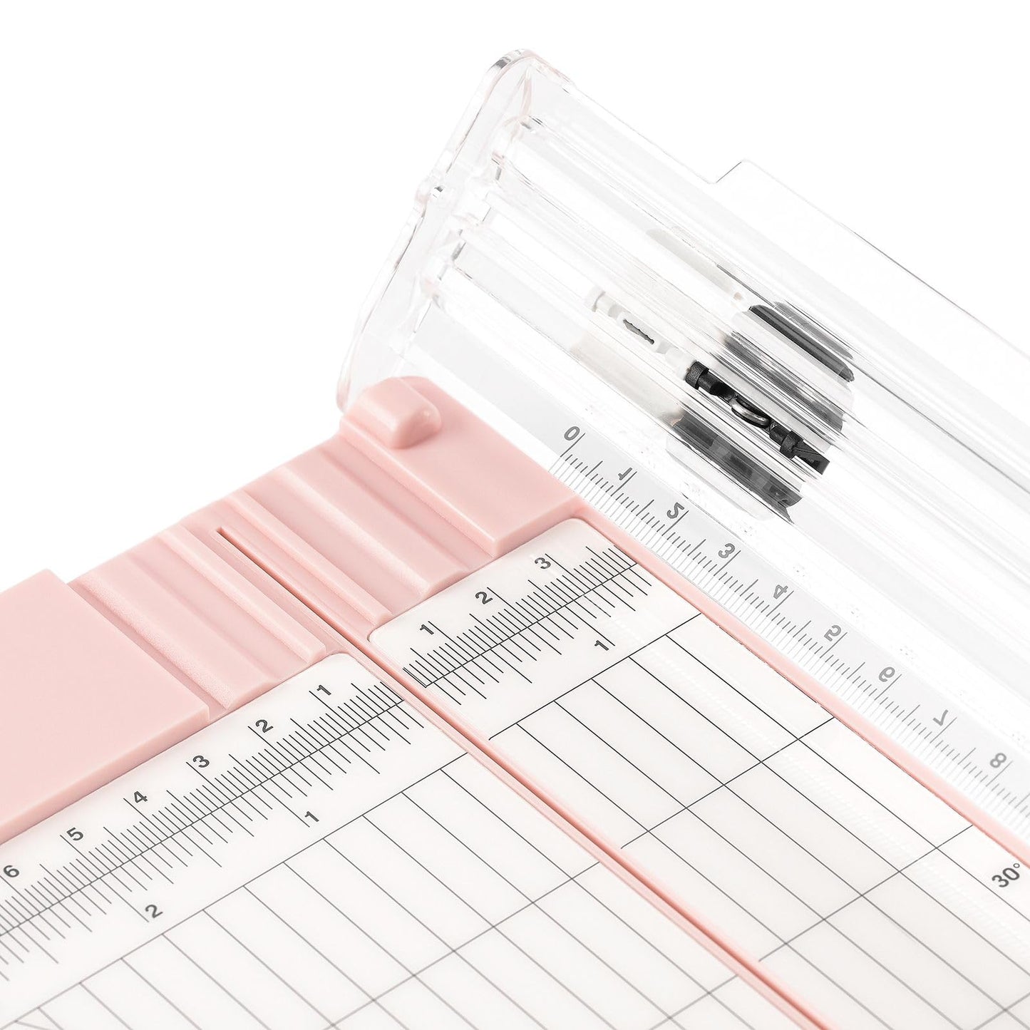 Vaessen Creative 2207-110 Paper Cutter for Cutting and Folding Straight Lines on A3, A4 and Smaller Paper Sizes, Pink, for Scrapbooking and Card Making, 6" x 12"