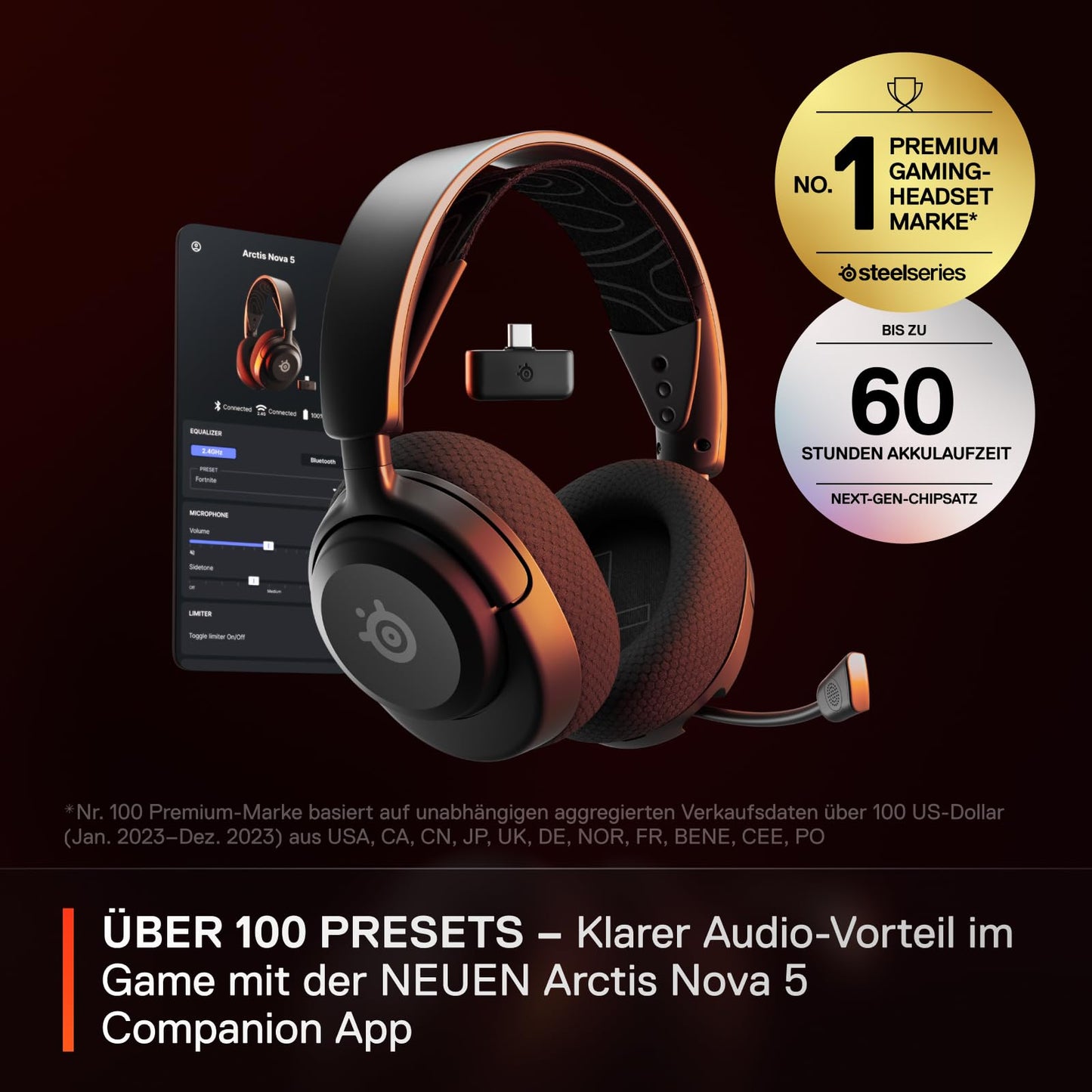 SteelSeries Arctis Nova 5 Wireless - 61670