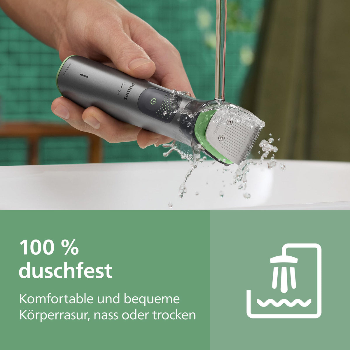 PHILIPS Multigroom 7000 pentru bărbați - All-in-One, trimmer de barbă și mașină de tuns cu 19 piese pentru față, cap și corp, lame autoascuțite, 26 de setări de lungime (0,5-20 mm), MG7962/30