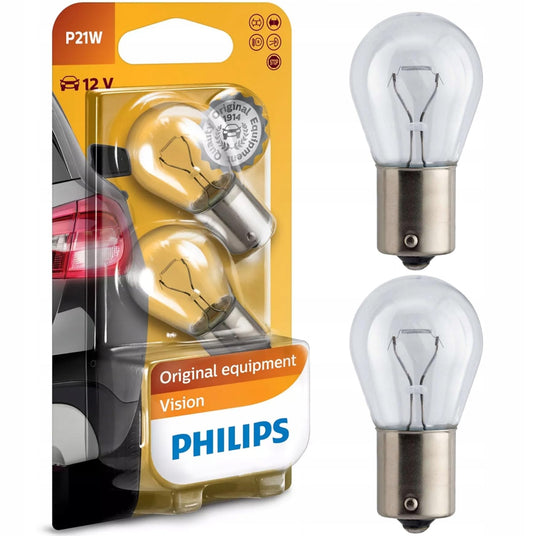 Philips automotive lighting 0730012 Glühlampen, 13.00x9.50x13.00, White 12498B2