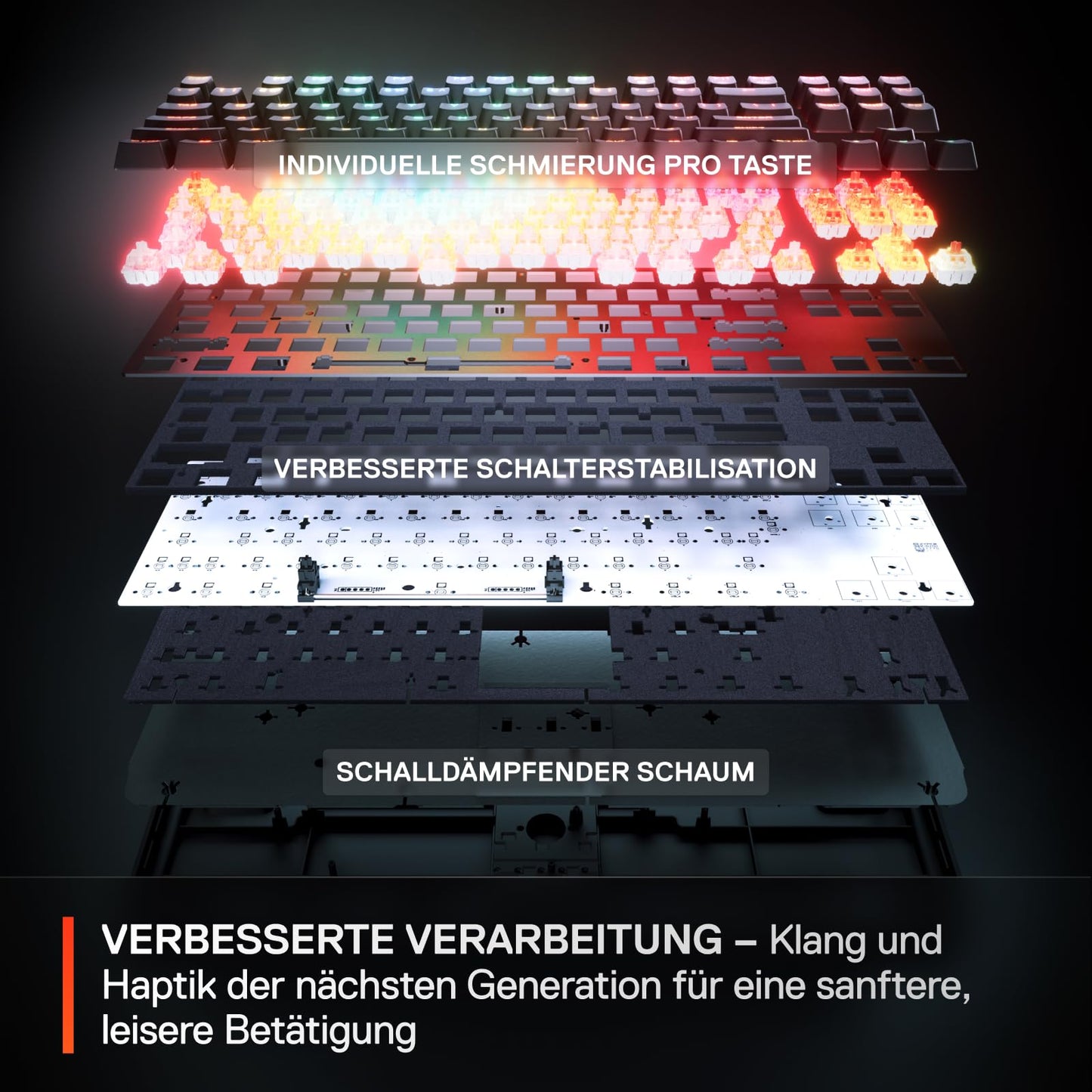 SteelSeries Apex Pro Mini Gen 3 Gaming Keyboard 60 percent - 64913