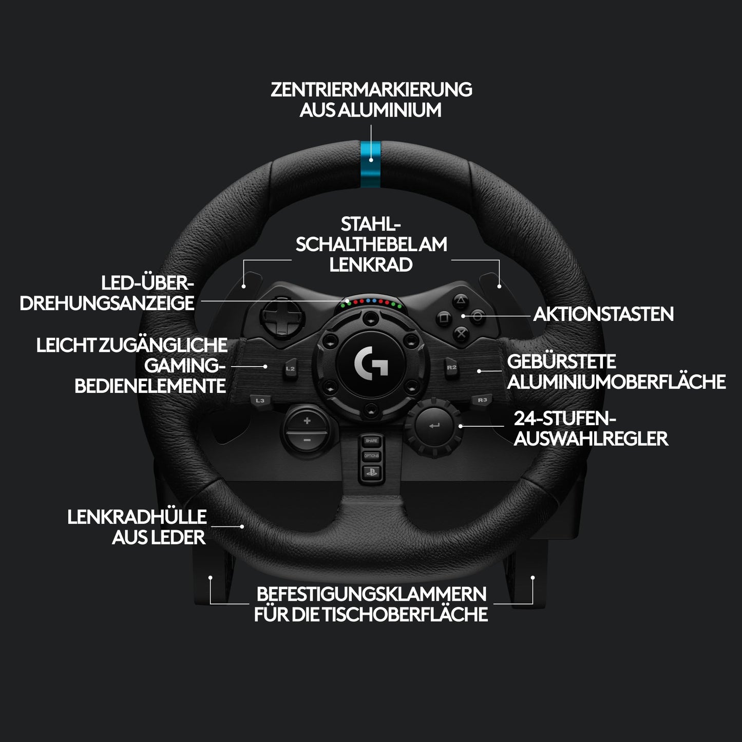 Logitech G923 Trueforce Wheel & Pedals PC/PS5 + Playseat Challenge X Bundle (941-000149 / G.00248)
