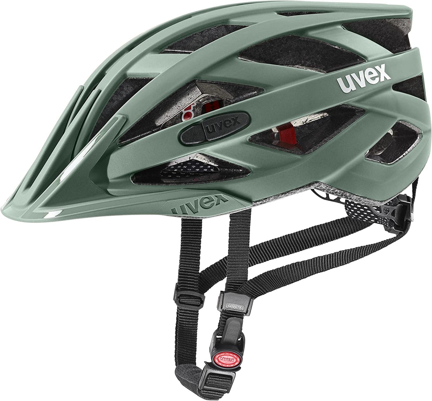 uvex i-vo cc bicycle helmet, Moss Green matt, 56-60 cm - S413423