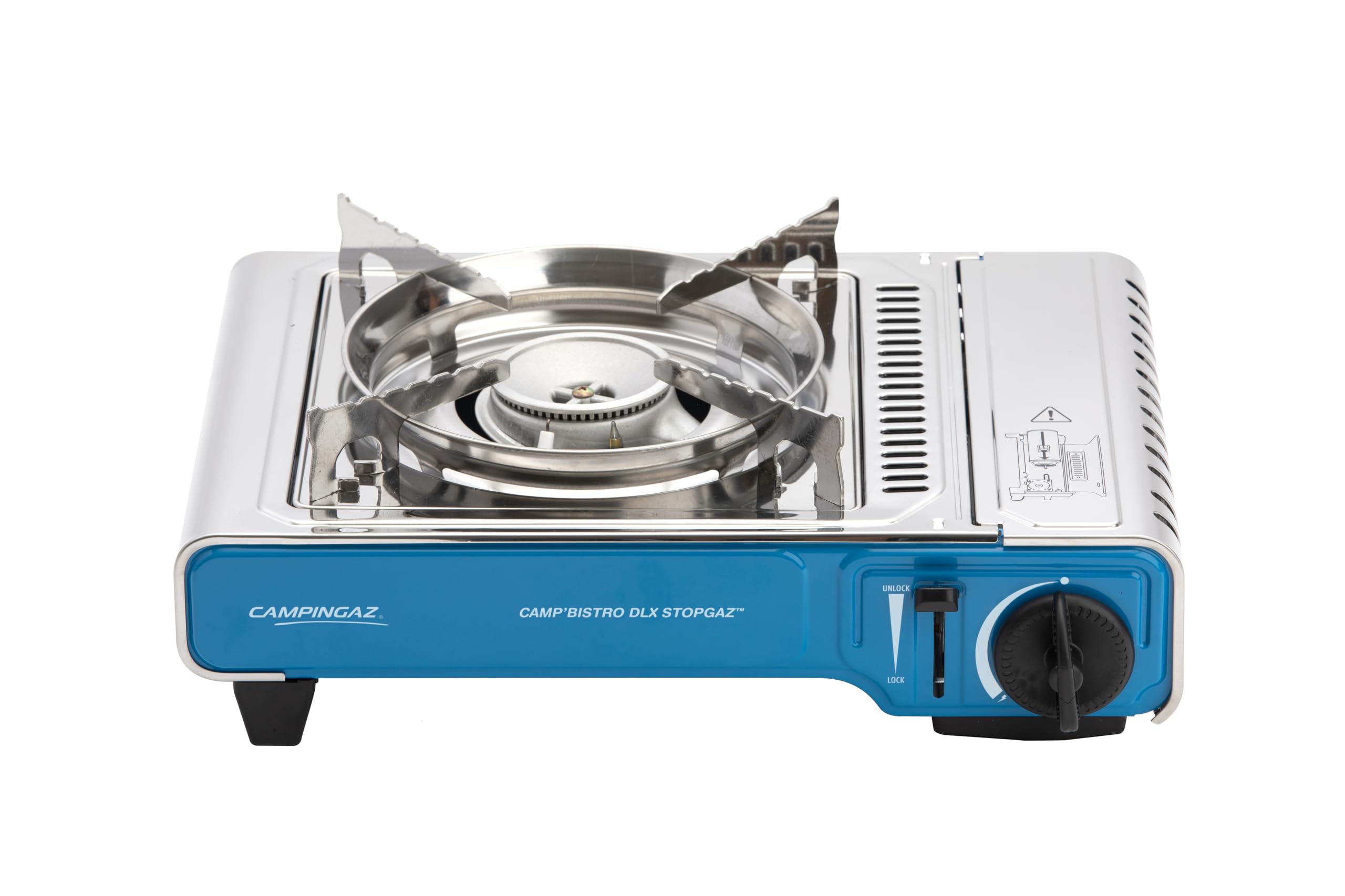 Campingaz Camp'Bistro DLX Stopgaz camping stove, blue - 2000039195