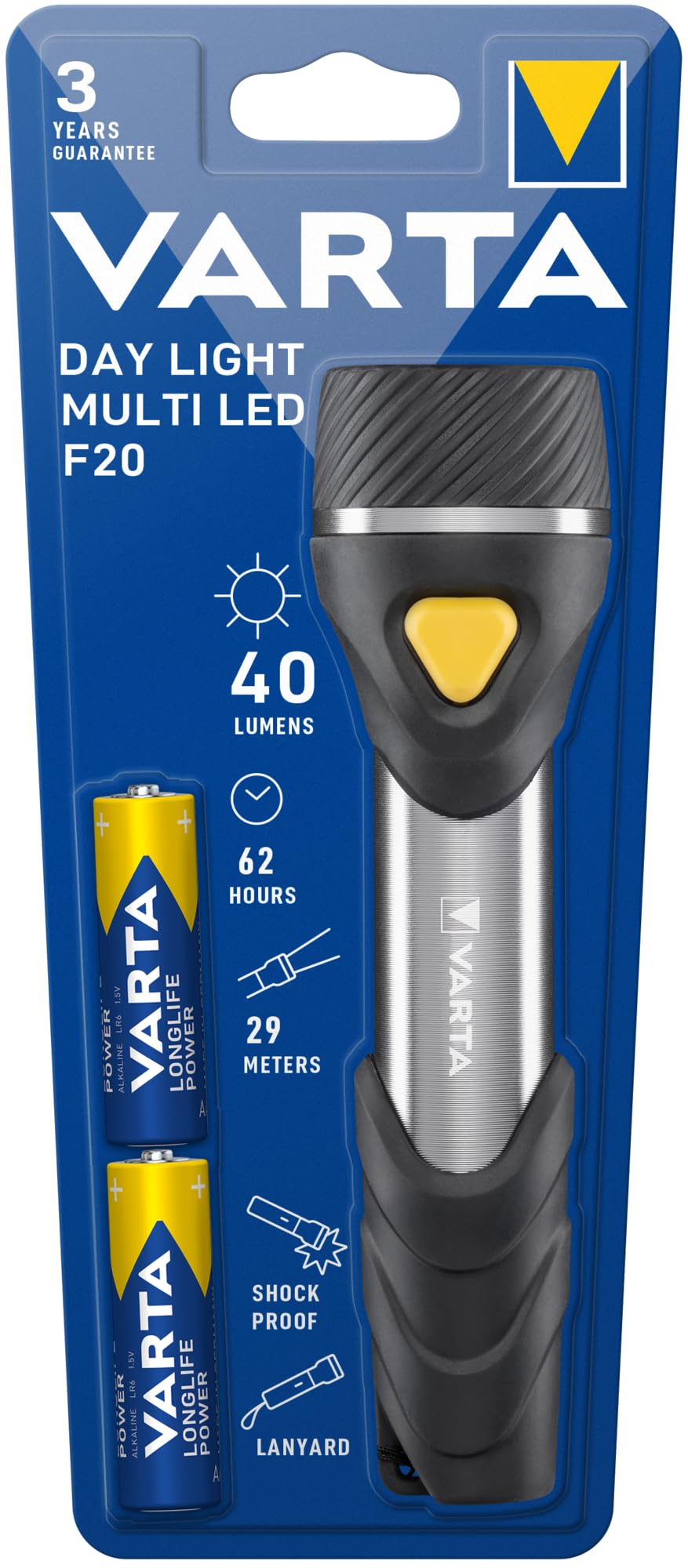 VARTA Batteries Button Cells CR1620, Pack of 10, Power on Demand, Lithium, 3V, Safety Sealed Packaging, for Smart Home Devices, Car Keys and Other Applications (Pack of 2) - 4008496057795