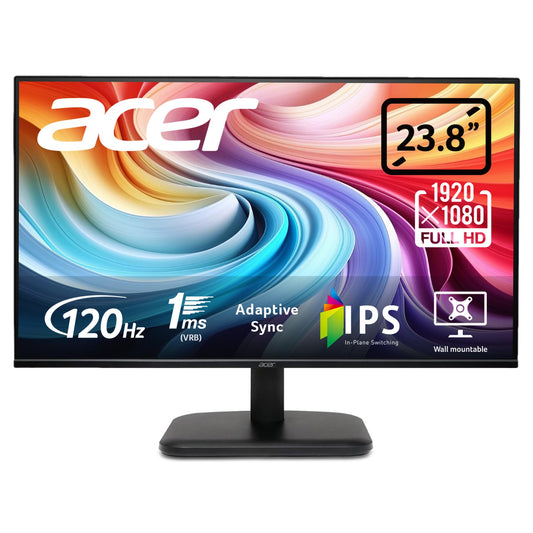 Monitor Acer EK241YG 24 Zoll (60,5 cm) Full HD, IPS, 120Hz, Home Office