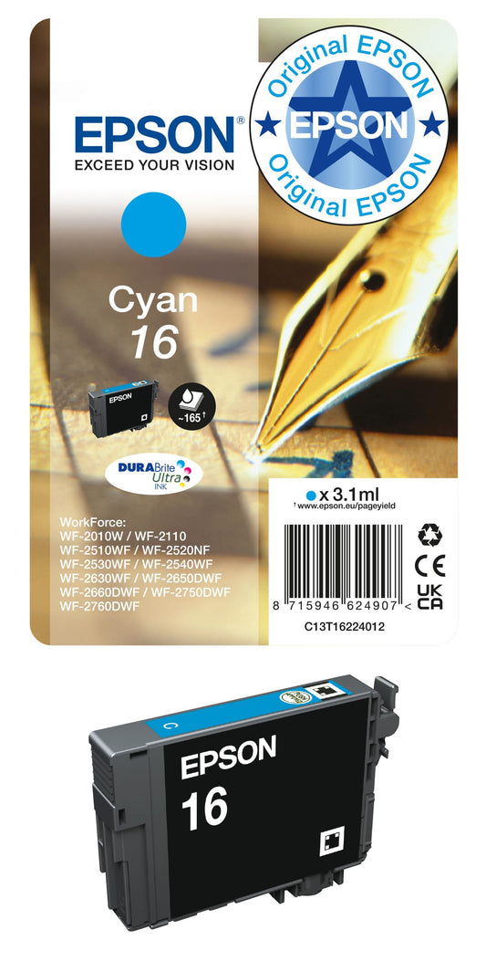 Epson 16 Cyan (C13T16224012)