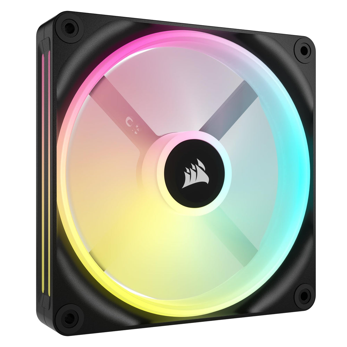 CORSAIR iCUE LINK QX140 RGB 140mm RGB Fan - Double Pack - Black - CO-9051004-WW
