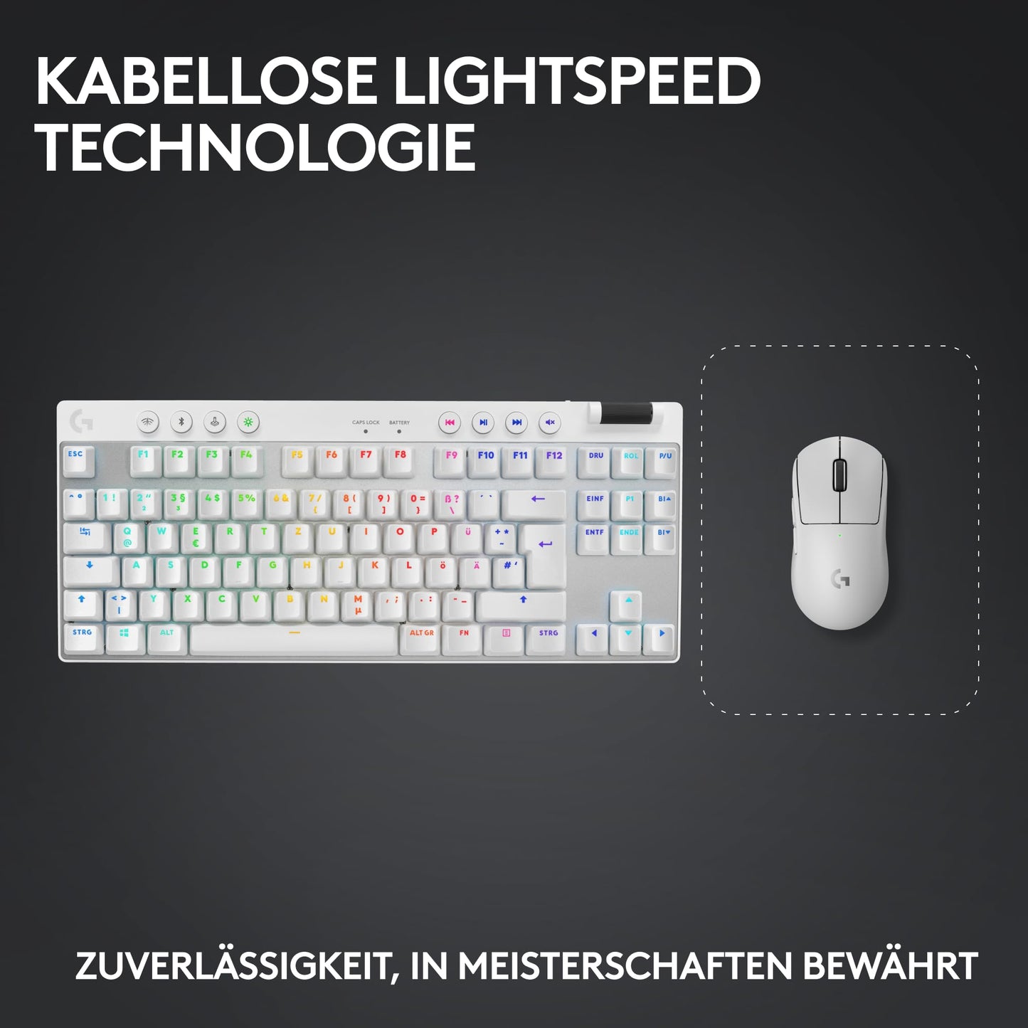Logitech G PRO X SUPERLIGHT 2 LIGHTSPEED wireless gaming mouse, USB-C charging, PC & Mac + PRO - 910-006630