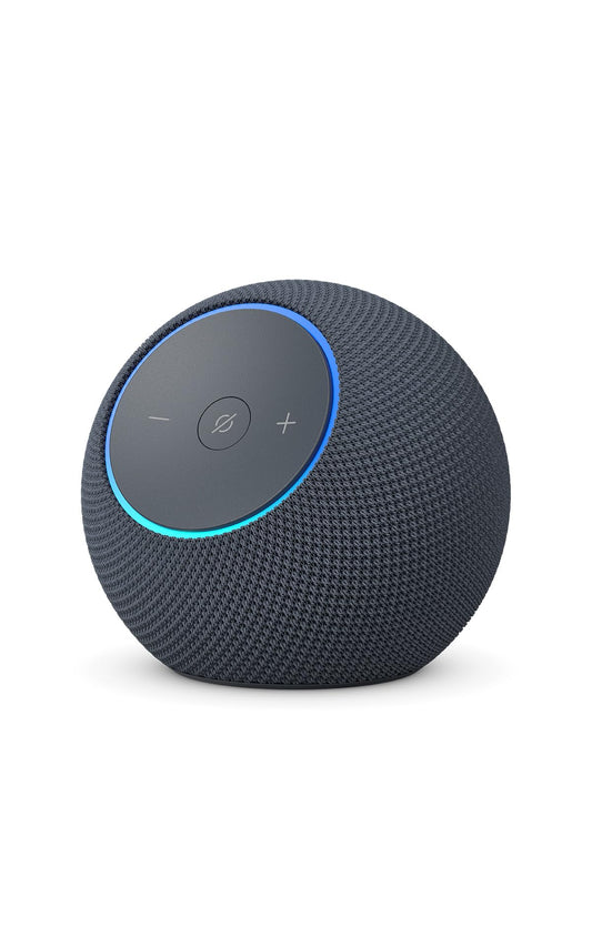 Amazon Echo Dot Max (latest generation), Alexa speaker with room-filling sound and integrated smart home hub, international version, graphite - MA49CA