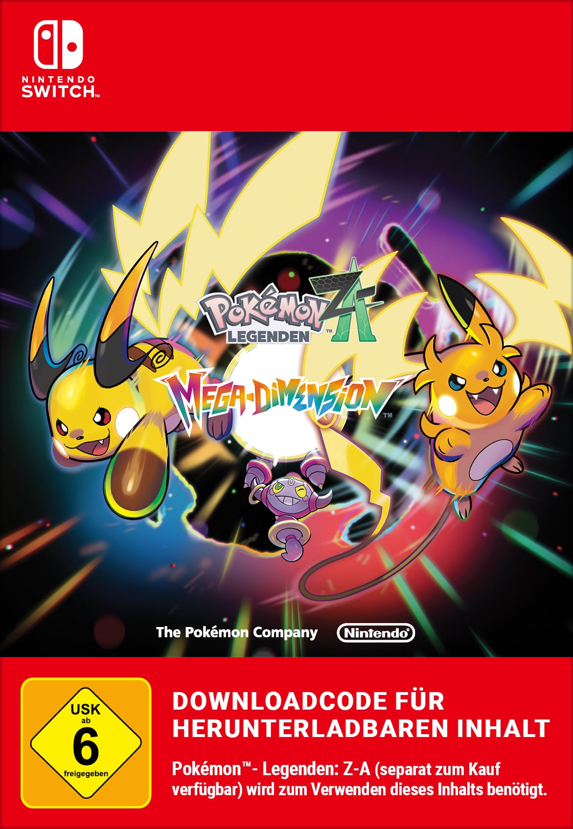 Pokémon Legends: Z-A – Mega Dimension Standard | Nintendo Switch - Download Code