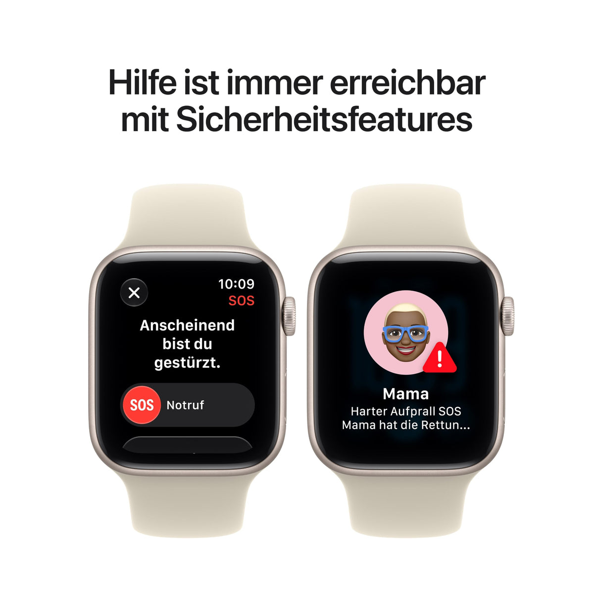 Apple Watch SE 3 GPS, 44 mm Aluminium Case Midnight - MJL74ZR/A