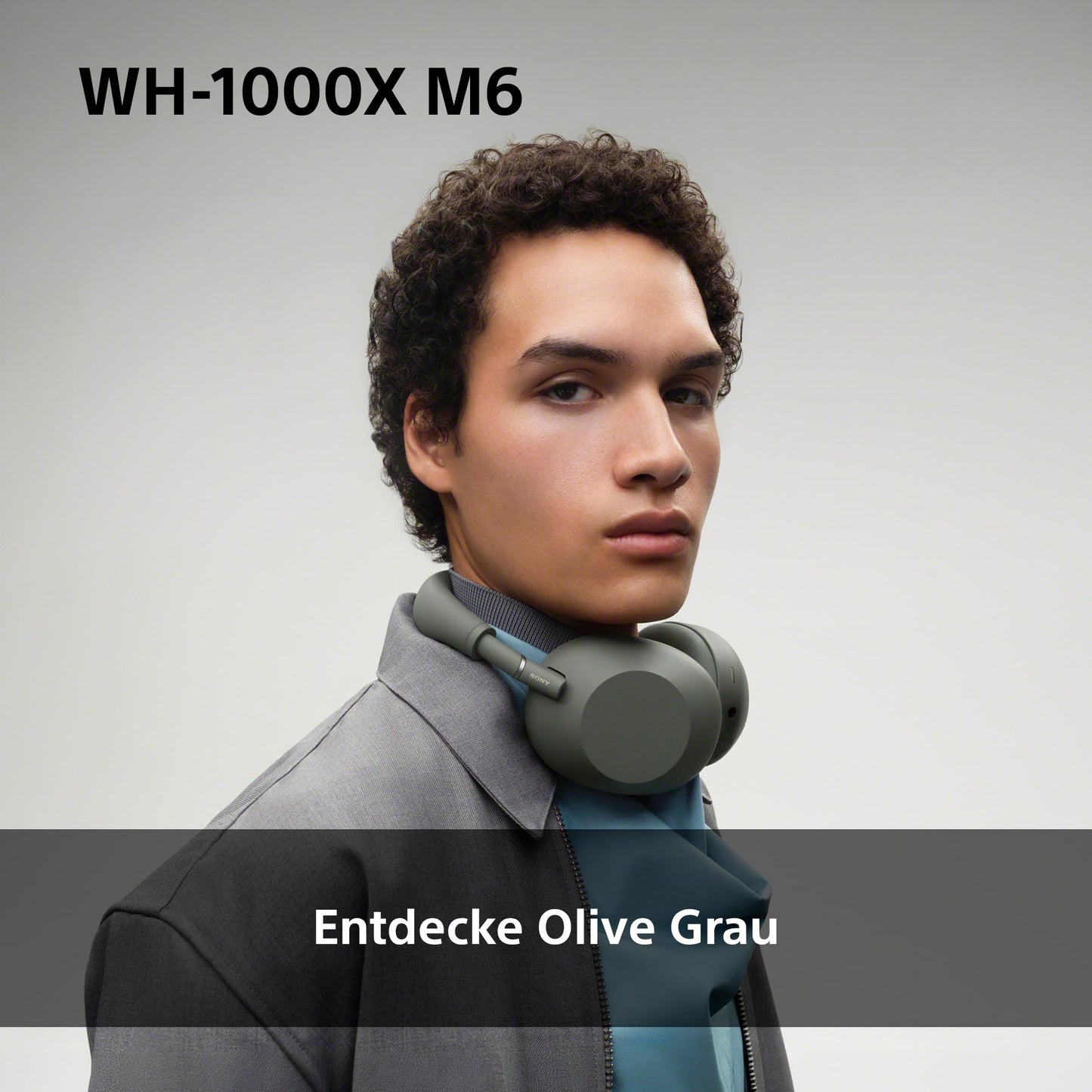 Sony WH-1000XM6 Wireless Noise Canceling Headphones, Signature Hi-Res Sound, Bluetooth Headphones, Comfort, Foldable Design, Magnetic Carrying Case, 30 Hour Battery NC On, iOS & Android - Silver - WH1000XM6S.CE7