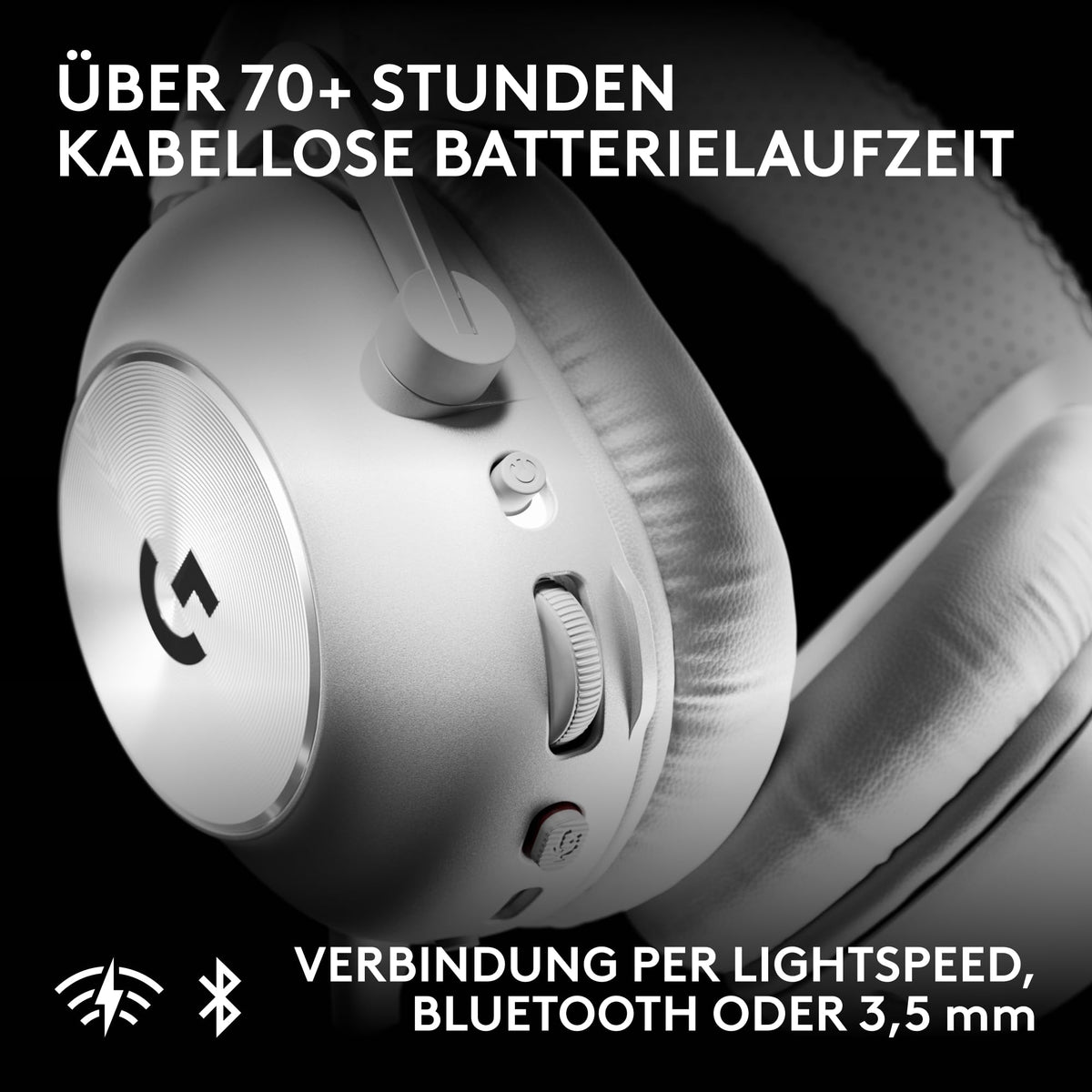 Logitech G PRO X3 Lightspeed Gaming Headset - White - 981-001748