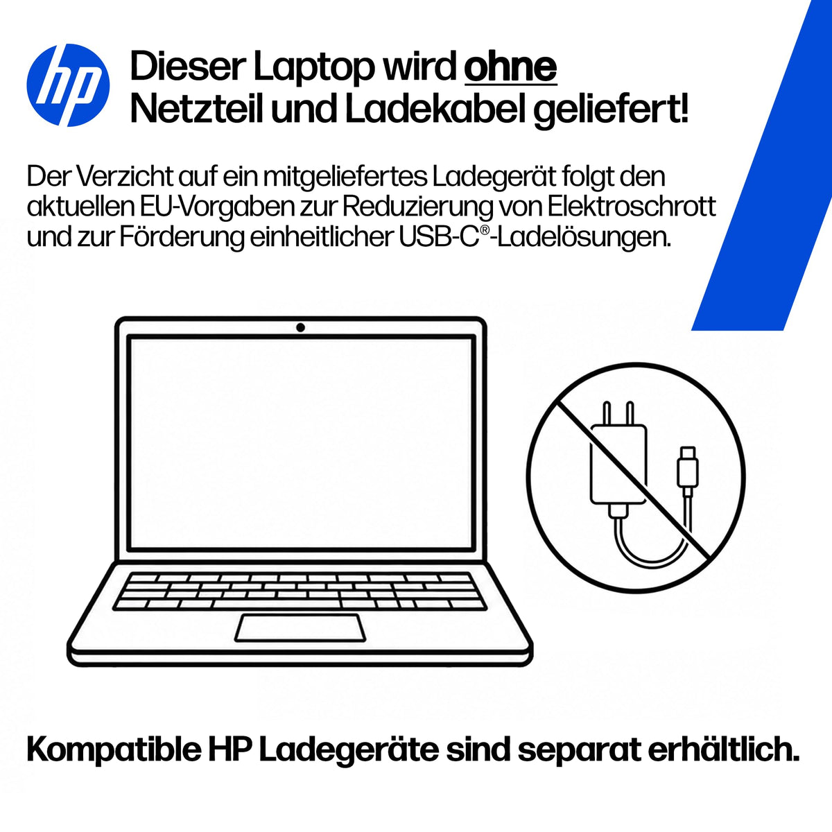 HP Laptop, 15.6" FHD, Intel Core 5, 16GB RAM, 512GB SSD - D7SR9EA#ABD