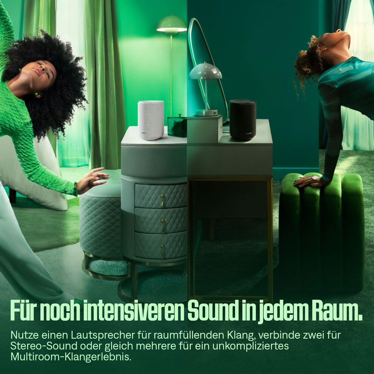 Boxe Bose Lifestyle Ultra, boxă de acasă fără fir cu TrueSpatial‑Audio, CleanBass, AirPlay și Google Cast, Negru - 894001-2100