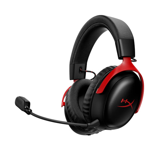 HyperX Cloud III S Wireless Black-Red (A59Z0AA)