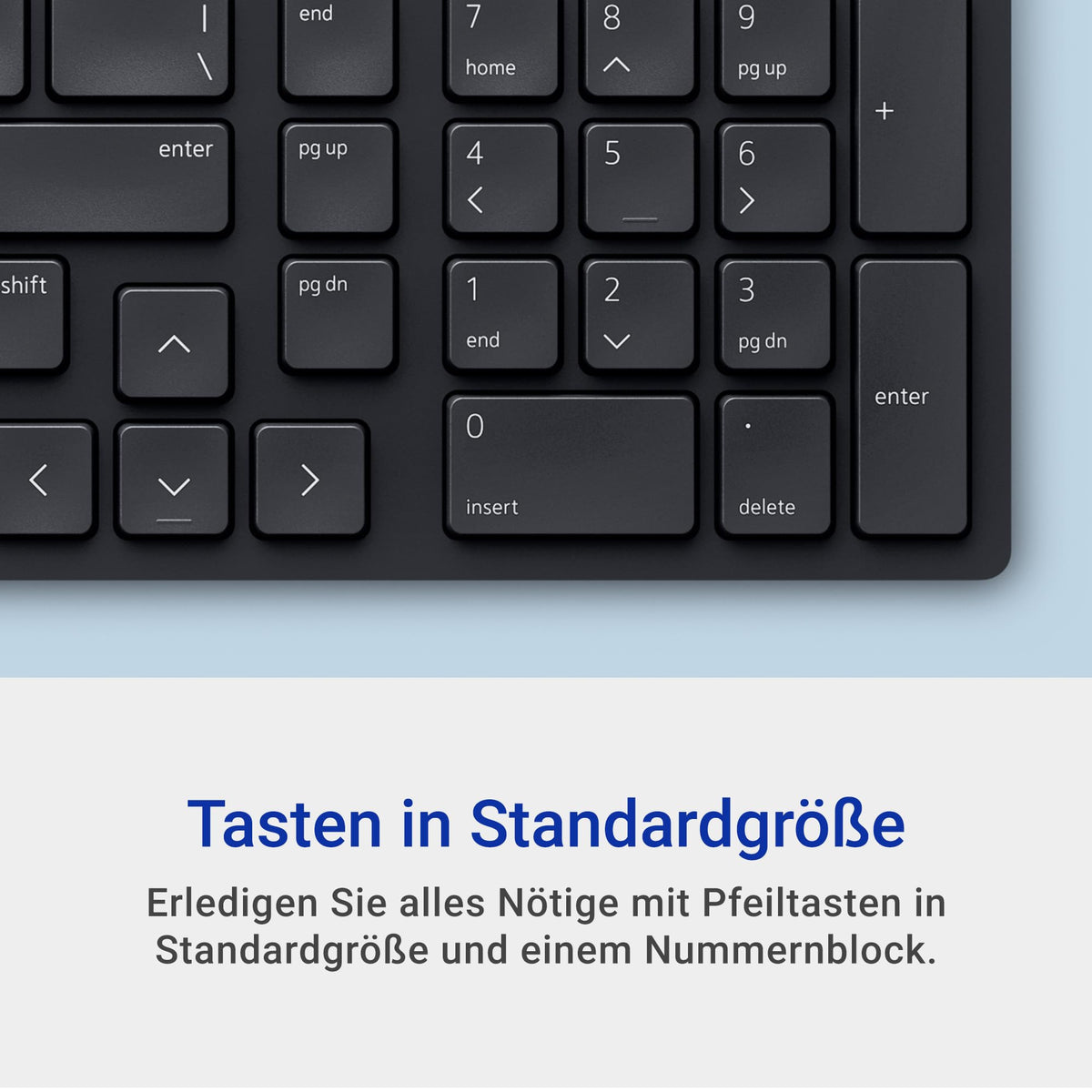 Dell 1761 Tastatur și mouse, compact și silențios, dongle RF sau Bluetooth - KM555