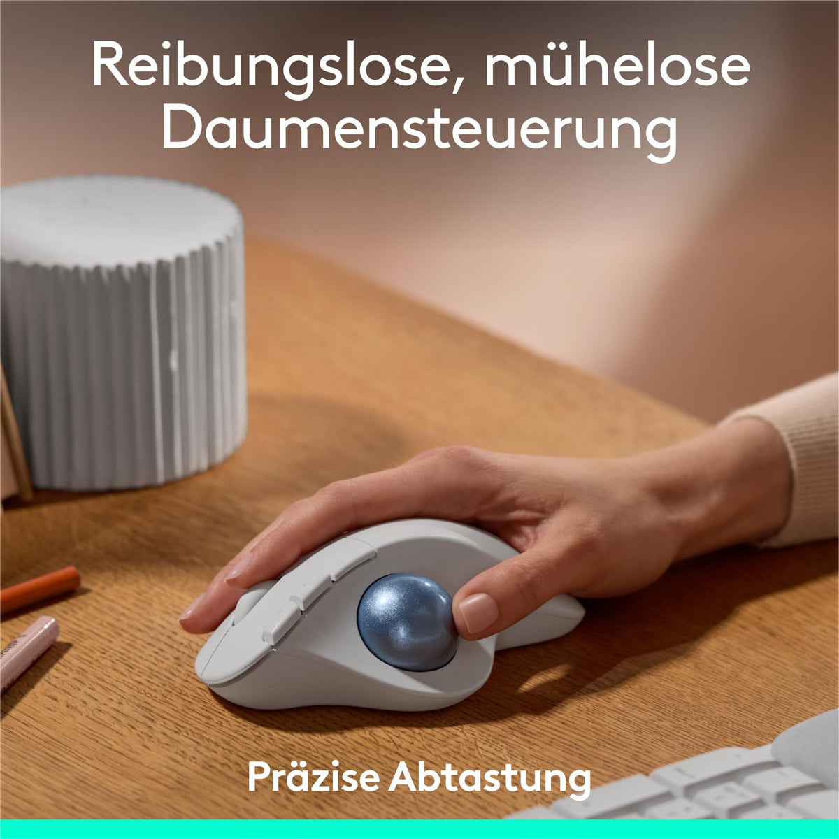 Logitech ERGO M575S mouse trackball fără fir - 910-007030